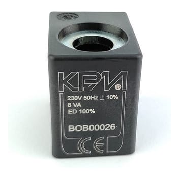 Solenoid Coil ID 11MM 230 VAC 8 W KPM