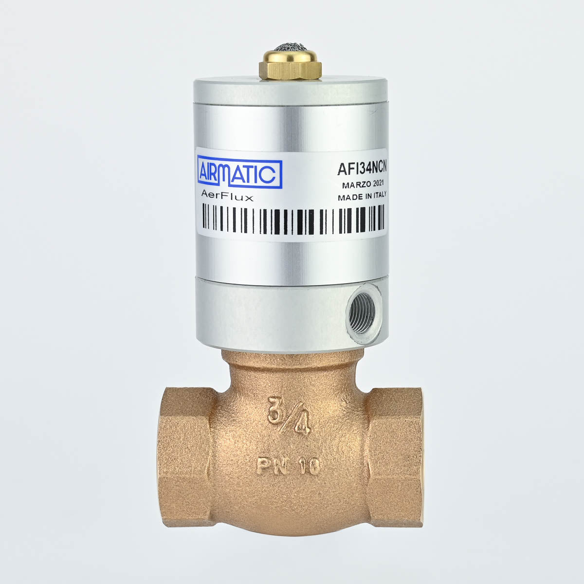 PNEUMATIC VALVE SINGLE ACTING 3/4" N.C. NBR AIRMATIC