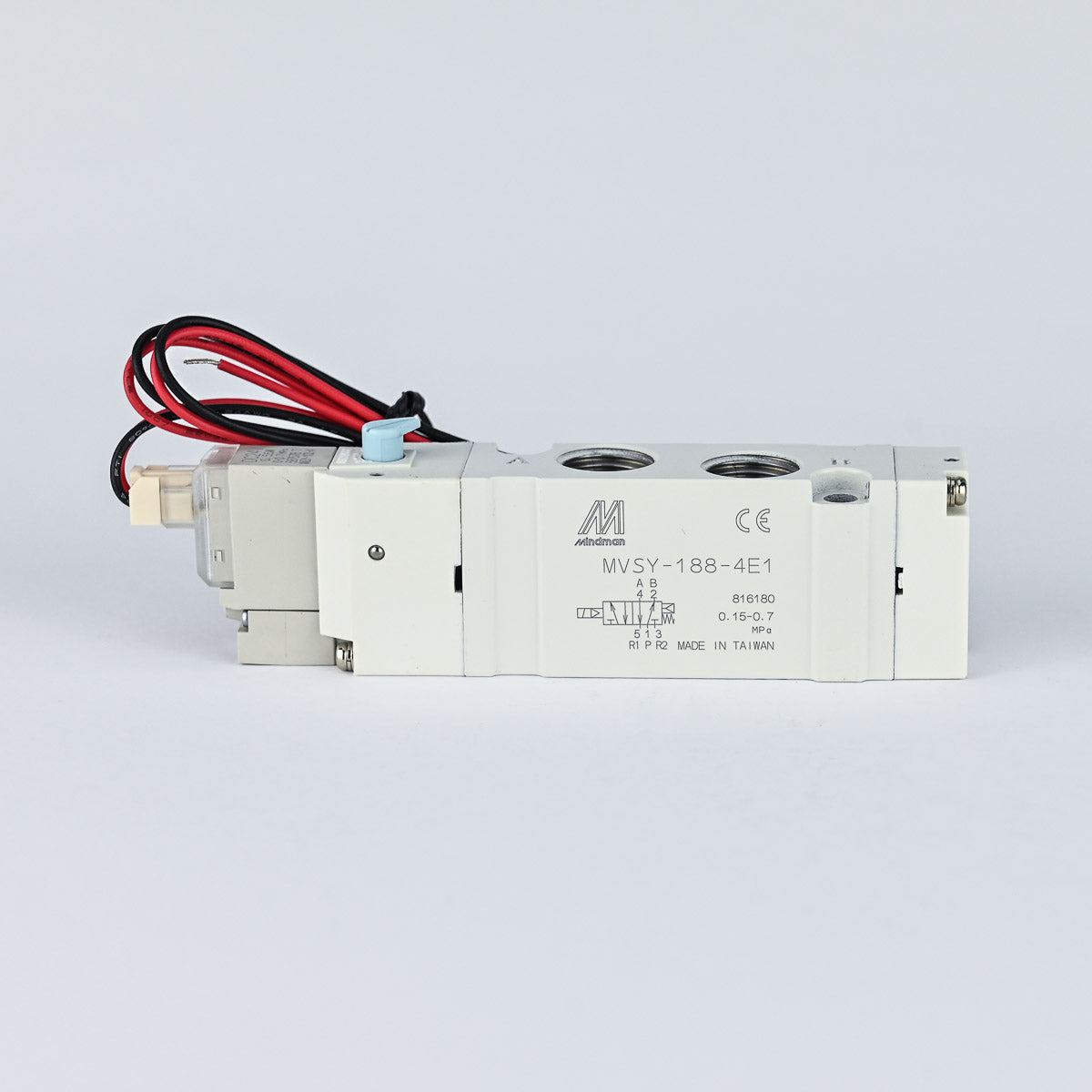 SOLENOID VALVE SINGLE 5/2 1/4" MVSY DC 24 COIL AND ADAPTOR MINDMAN