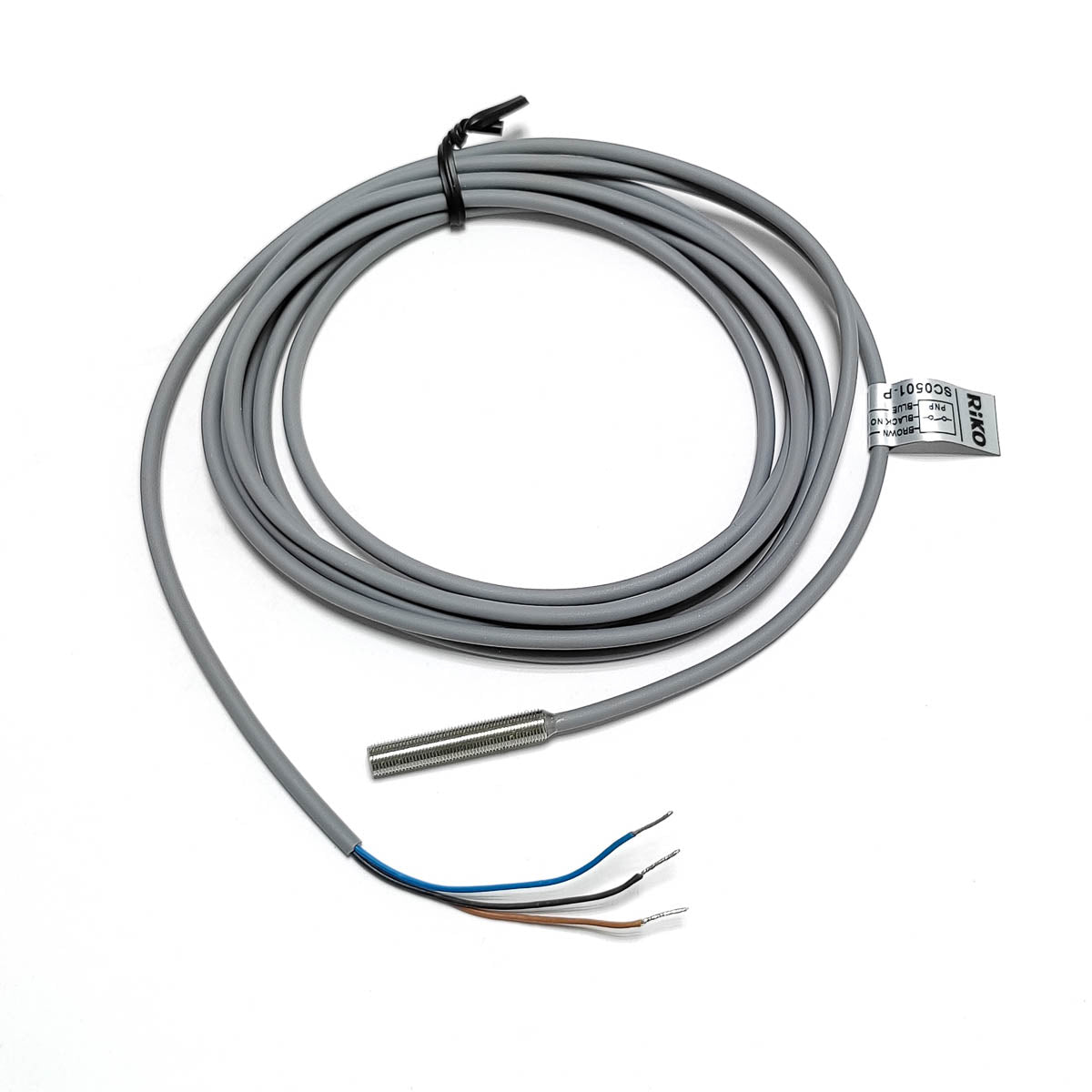 INDUCTIVE SENSOR M5 24 VDC 3 W PNP NO 1 MM RIKO