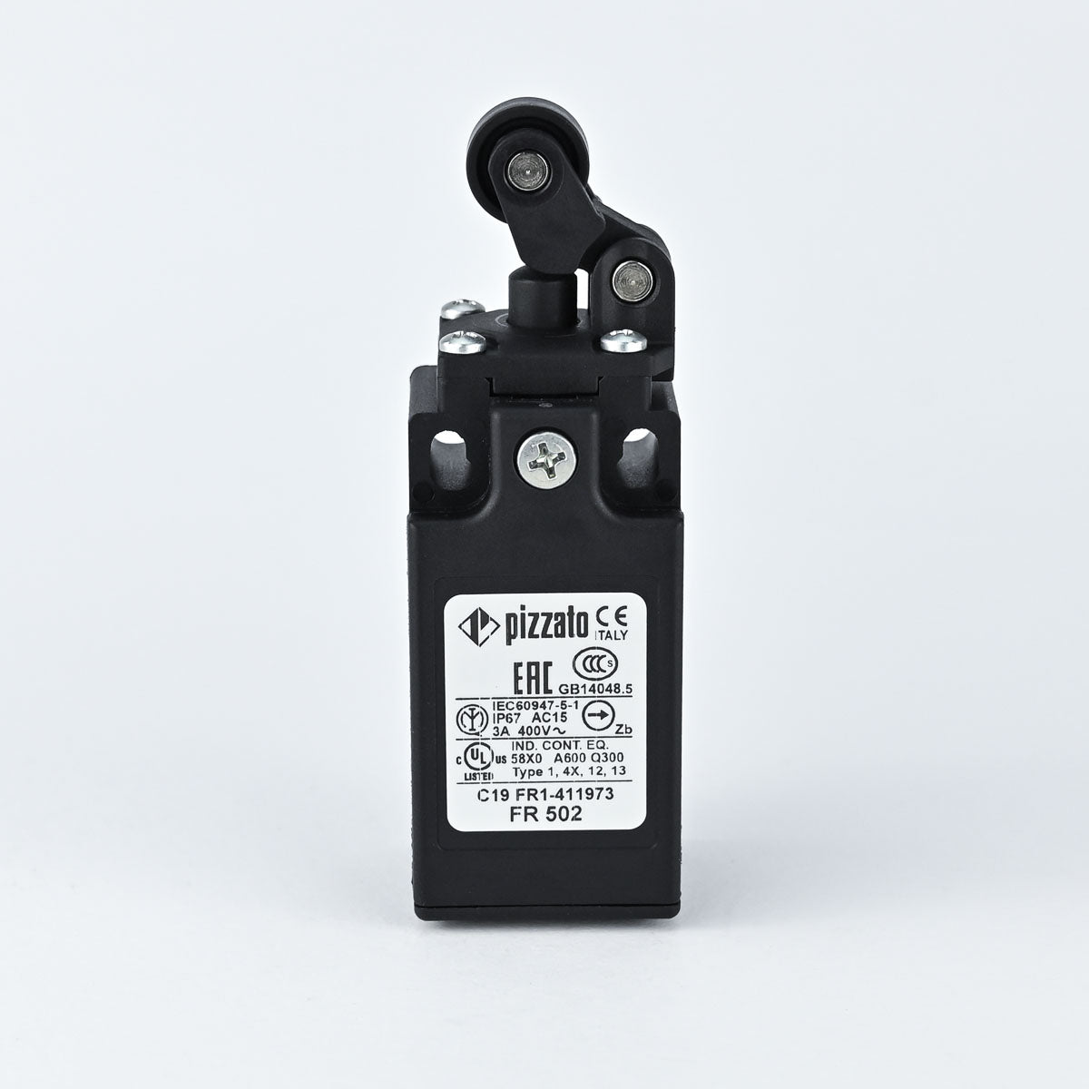 POSITION SWITCH WITH ONE-WAY ROLLER FR 502 PIZZATO