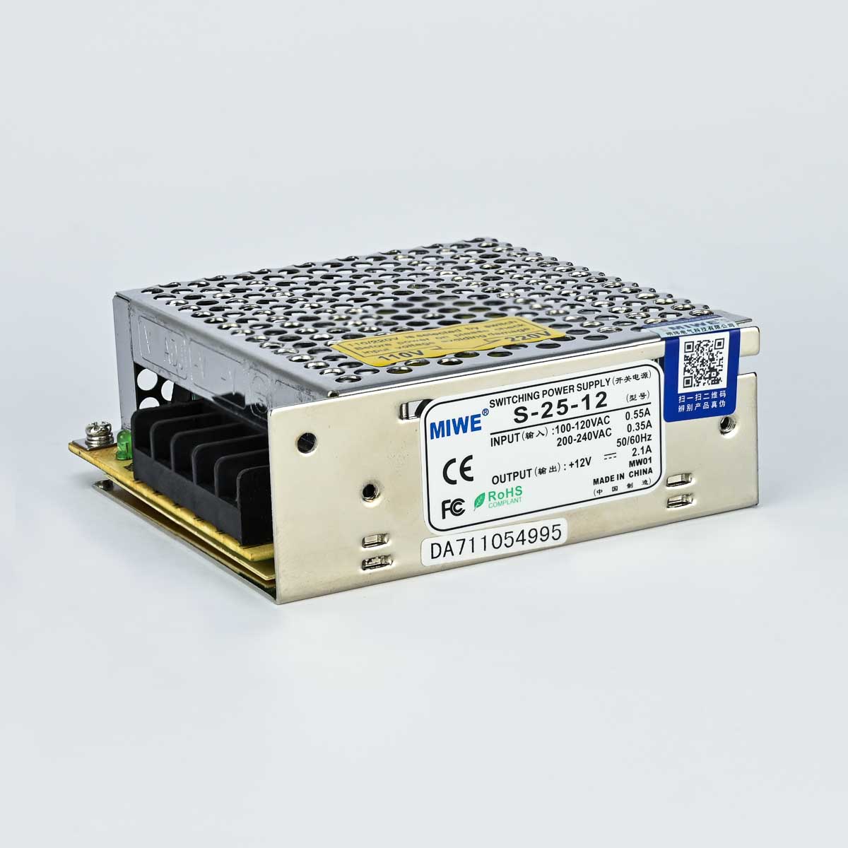 POWER SUPPLY 12V S-25-12 MIWE