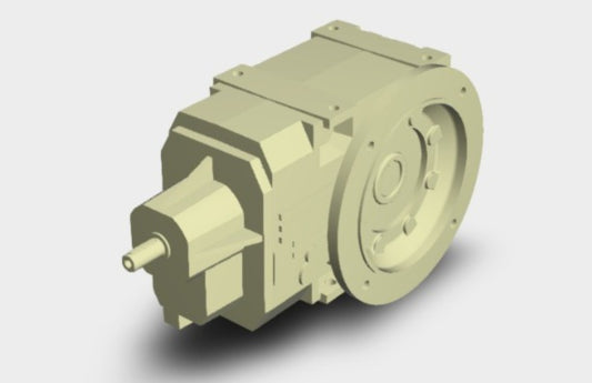 Bonfiglioli A 603 UH 70 F1C 556 HS B6 - Right Angle Bevel Helical Gearboxes, 55.6 Ratio (70 Mm Shaft)