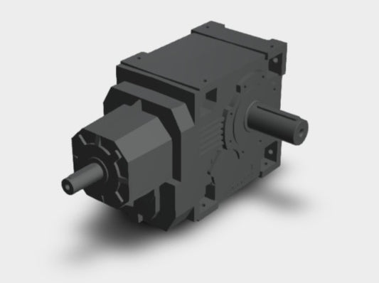Bonfiglioli A 302 UR 13.6 HS B3 - Right Angle Bevel Helical Gearboxes, 13.6 Ratio (35 Mm Shaft)