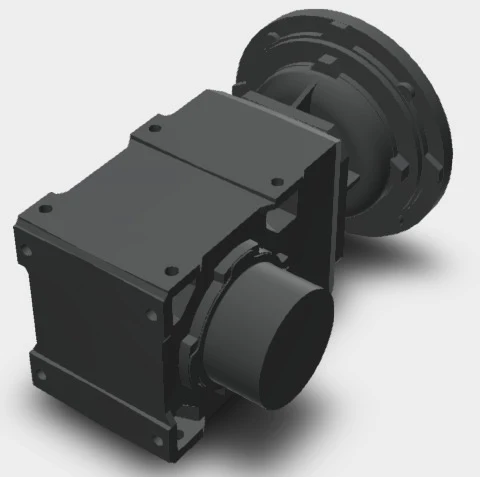 Bonfiglioli A 302 US 105 P100 VA - Right Angle Bevel Helical Gearboxes, 10.5 Ratio (40 Mm Shaft)