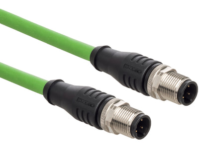 VIE-SS4P-M12-S-G-7,5M-GN-2-X-D-1 - Schmersal Sensor & Actuator Cable, 7.5 m
