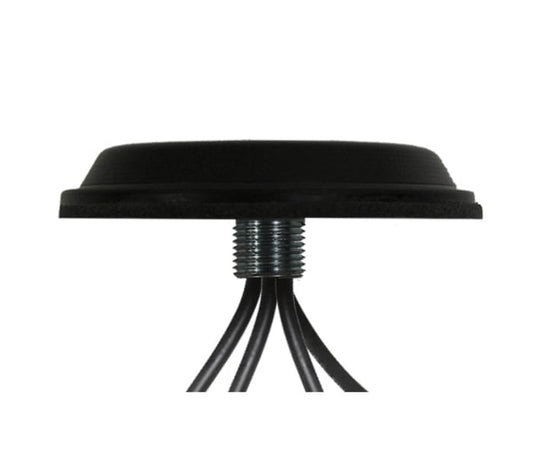 Mobilemark NXD-W-7CX4-BLK-12 Puck WiFi Antenna with SMA Male Connector, WiFi (Dual Band)