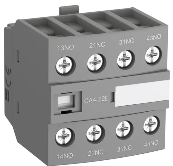 ABB Front-Mount Auxiliary Contact Block – 4NC Contacts, 4-Pole