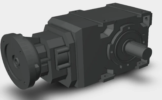 Bonfiglioli A 903 UR 55 P225 B3 - Right Angle Bevel Helical Gearboxes, 55 Ratio (100 Mm Shaft)