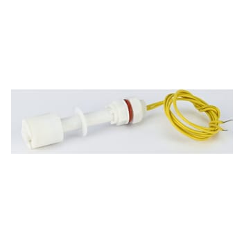 PP Float Level Switch Long Single Vertical White Thread: 8MM Float DIA : 19MM Length 74MM Temperature: 20?40°C KDMF62I Kaidi