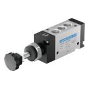 DS255PD61 1/4 Push Button Valve Detend Janatics