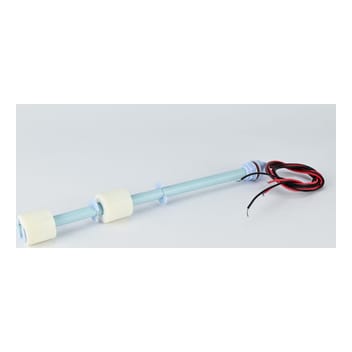 PP Float Level Switch Long Double Vertical White Thread: 8MM Float DIA : 19MM Length 95MM Temperature: 20?40°C SPST NO KDMF200 EL Kaidi