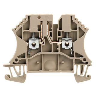 8731700000 - Weidmuller Single-Level Screw DIN Rail Terminal-Block, 2.5 mm² (24000mA / 500V)