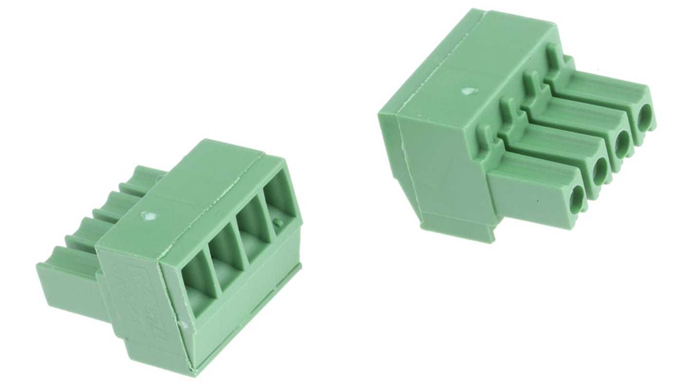 284506-4 Te-connectivity Pluggable Terminal Block