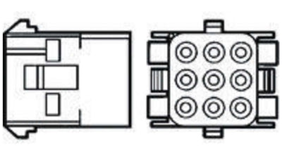 Te-connectivity Wire Housings & Plugs 926681-3