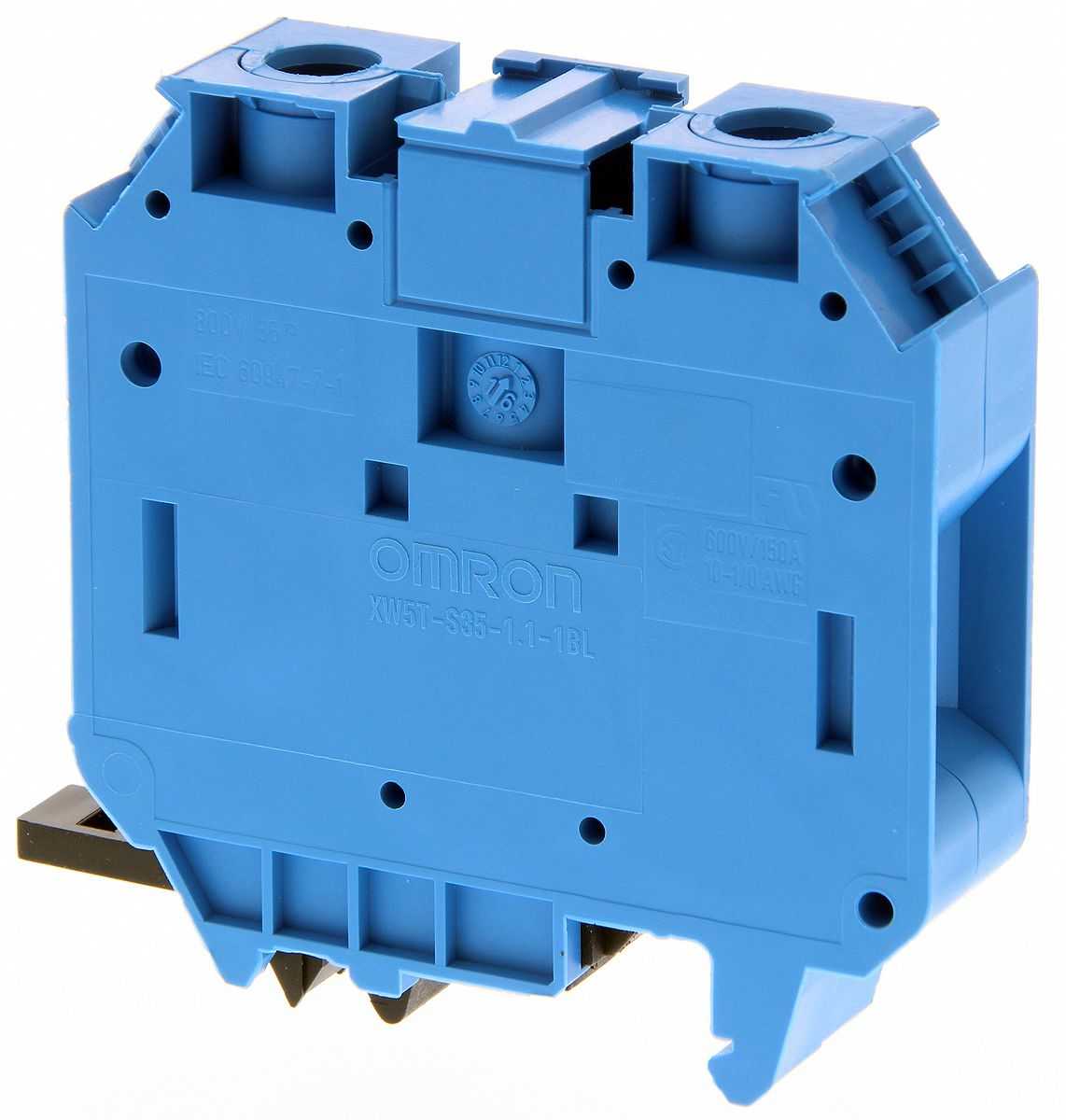 XW5T-S35-1.1-1BL Omron DIN Rail Terminal-Block
