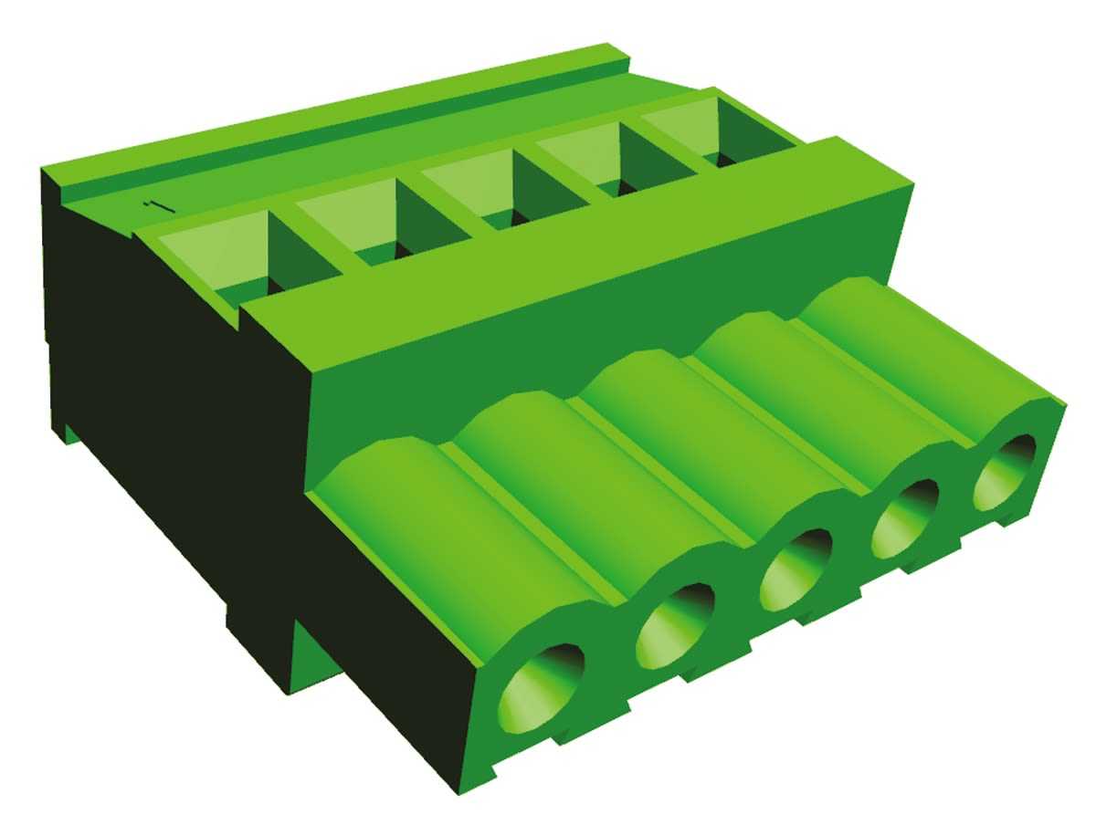 284040-5 Te-connectivity Pluggable Terminal Block