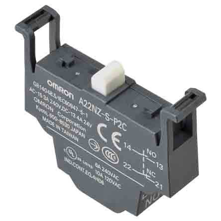 A22NZ-S-P2C Omron Contact-Block