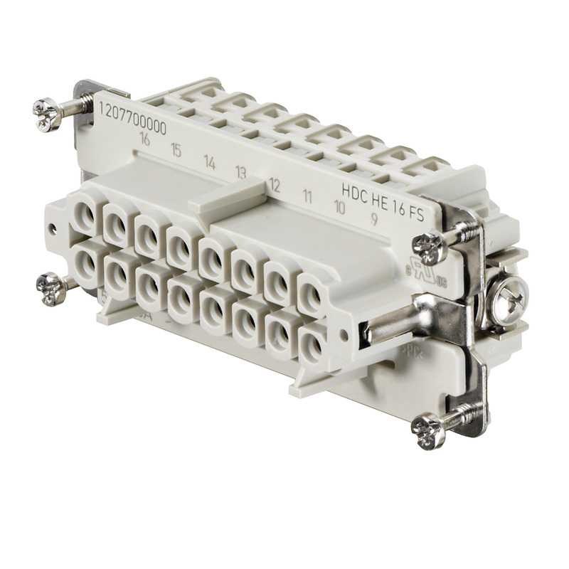 1207700000 Weidmuller Heavy Duty Connector Insert