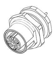 5-2271143-2 Te-connectivity Industrial Circular Connector