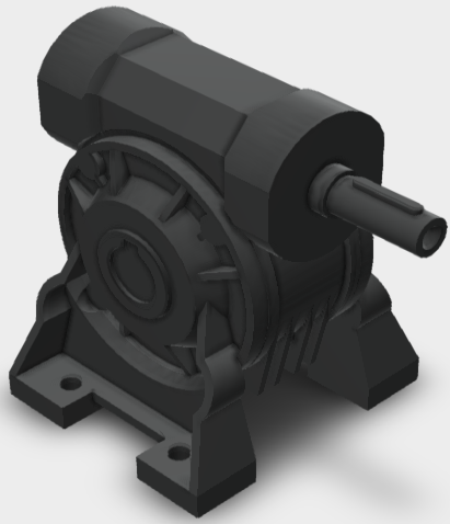 Bonfiglioli VF 130 A40 HS B3 - Worm Gearboxes, 40 Ratio (45 Mm Shaft)