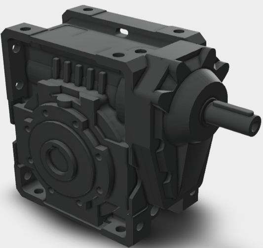 Bonfiglioli W 86 U80 HS B3 - Worm Gearboxes, 80 Ratio (35 Mm Shaft)