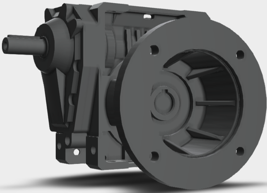 Bonfiglioli W 86 UFC10 HS B3 - Worm Gearboxes, 10 Ratio (35 Mm Shaft)