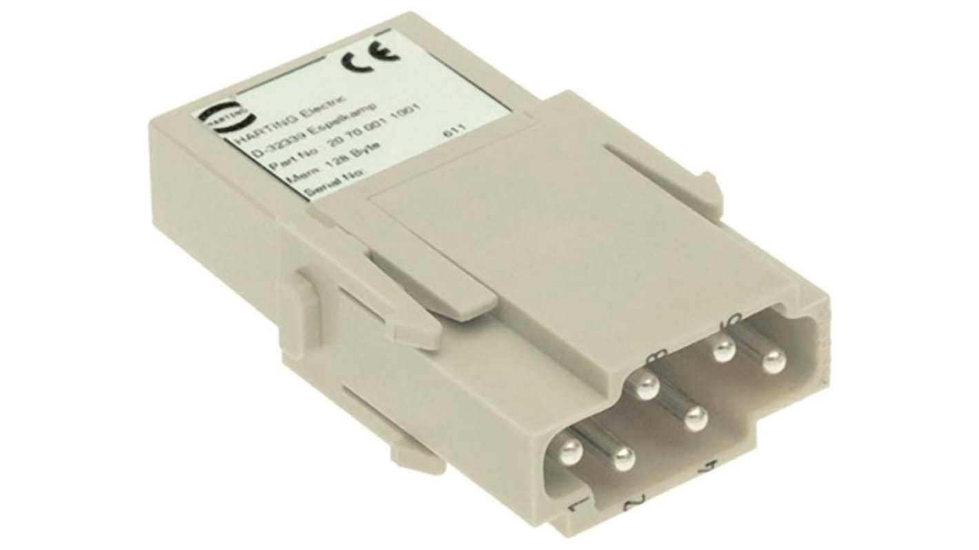 Harting Heavy Duty Power Connector Inserts & Modules