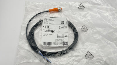 IFM EVC001 - Connection Cable with Socket, M12 4-pole straight socket, 2 m PUR, IP 69K