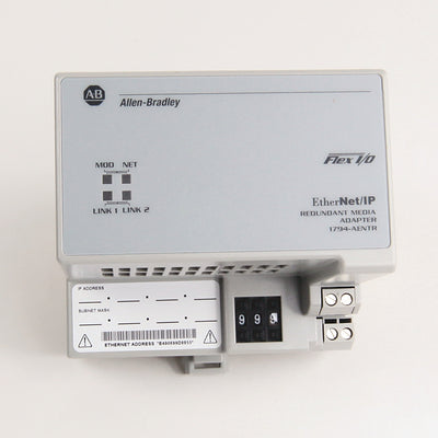 Allen-Bradley 1794-AENTR - FLEX I/O Dual-Port EtherNet/IP Adapter, EtherNet/IP, Dual Port Adapter