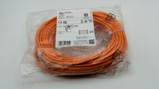 IFM EVT094 - Connection Cable with Socket, M12 4-pin angled, 15 m PVC