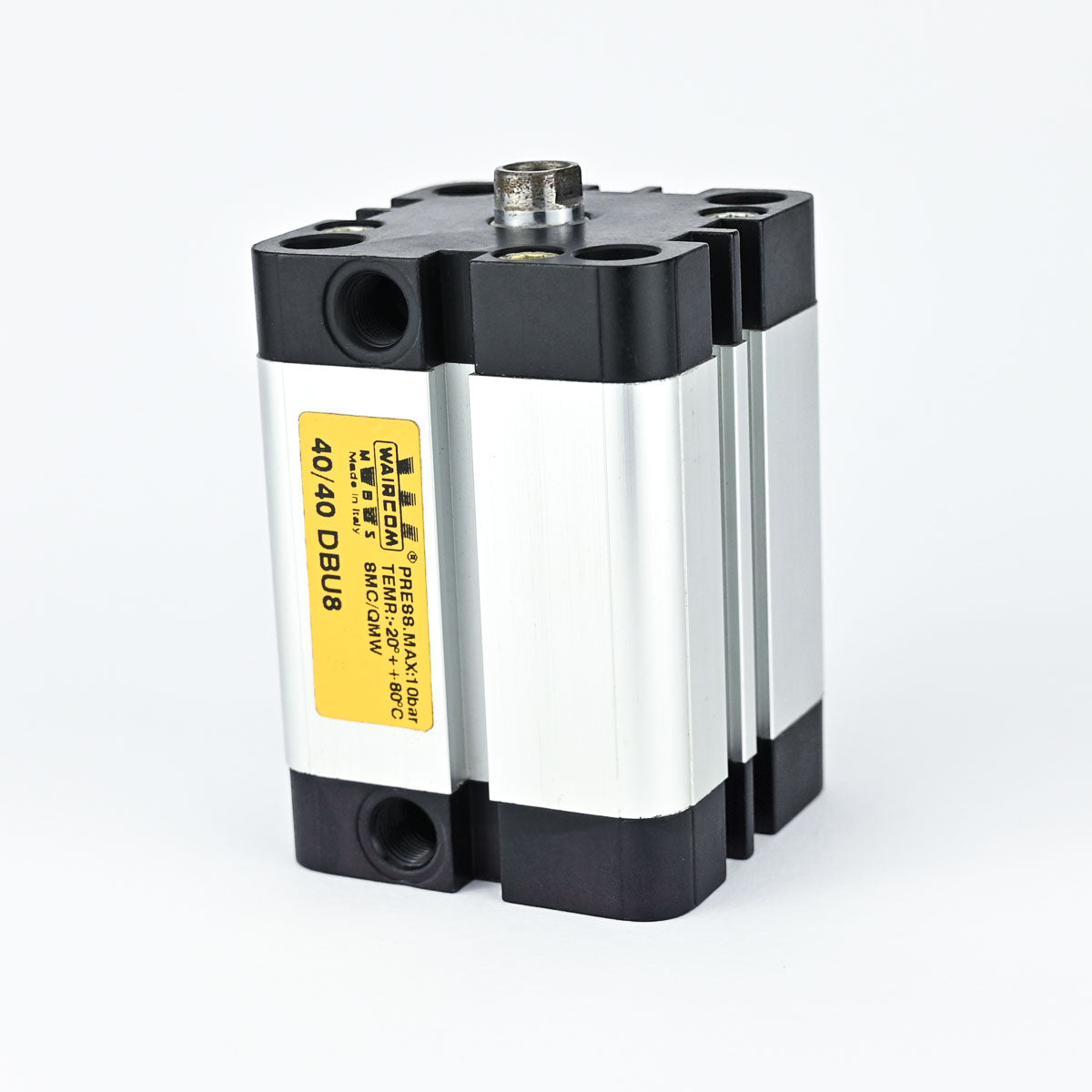 COMPACT CYLINDER DOUBLE ACTING DIA 40 X 40 MM STROKE NON MAGNETIC PISTON WAIRCOM