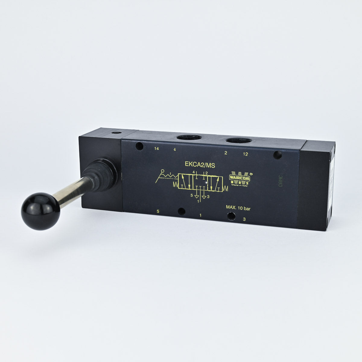 HAND VALVE 5/3 1/2" SPRING RETURN MID CLOSED WAIRCOM