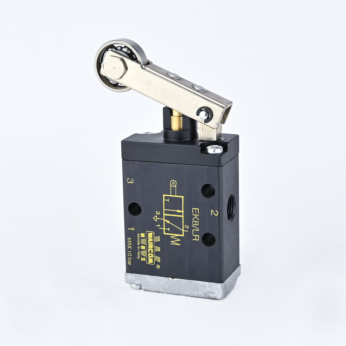 PNEUMATIC ROLLER LEVER VALVE 3/2 SPRING WAIRCOM