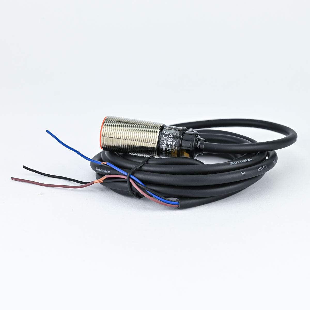 INDUCTIVE SENSOR M18 24 VDC 3W PNP NO 5 MM F AUTONICS
