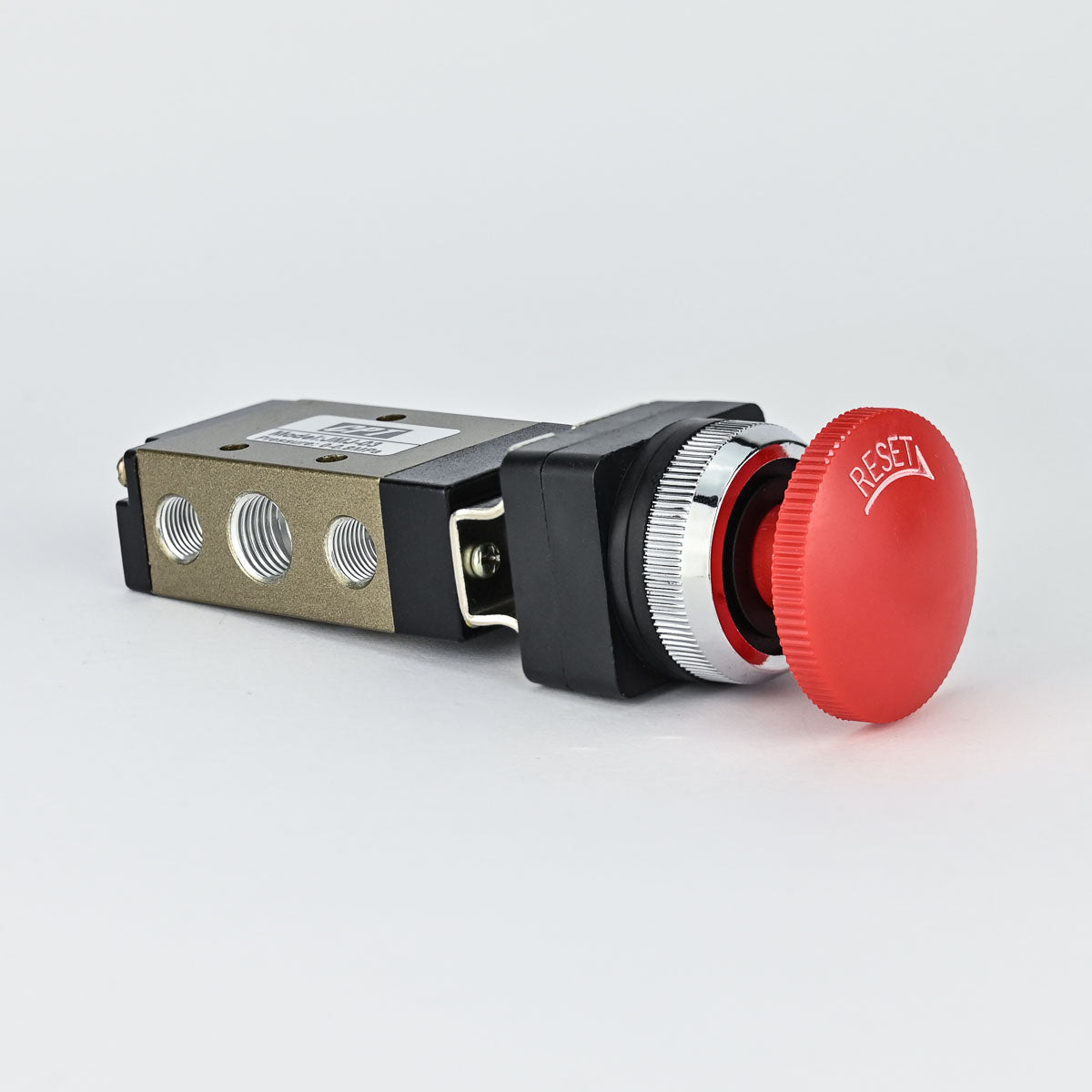 PNEUMATIC PUSH BUTTON 3/2 1/4" RESET CPT