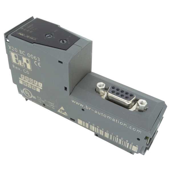 X20BC0063 Br PLC Accessory