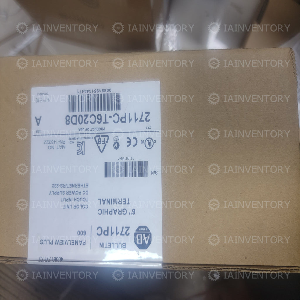 Allen-Bradley 2711PC-T6C20D8 HMI Touchscreen Terminal