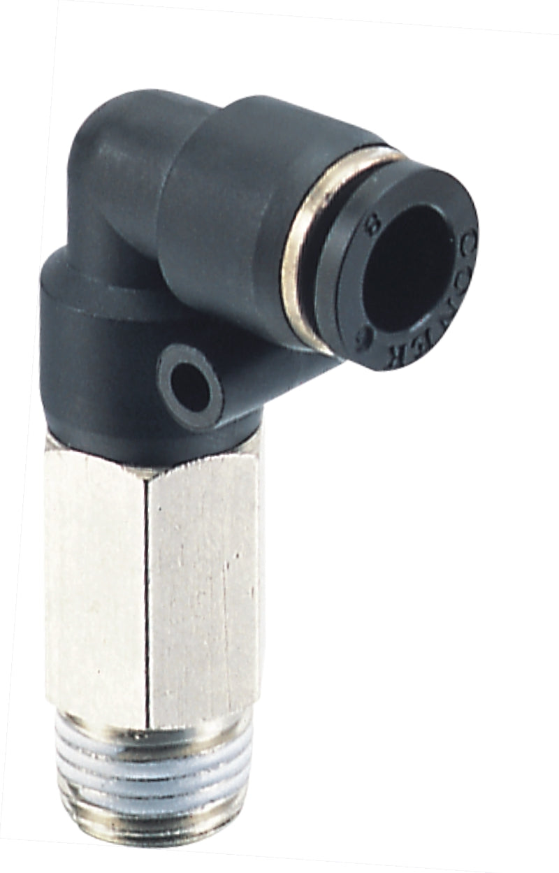 PUSHIN ELBOW LONG THREADED 1/2" X 12 MM CONEK