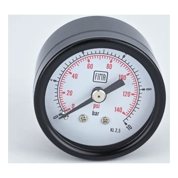 FIMA - F-PG-1.5-10-1/8B-BACK-BK