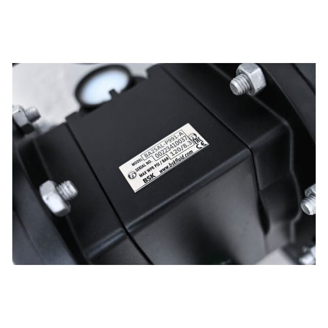 AODD-Pumps - BA25AL-P991-A - Aluminium Body 1 Inch