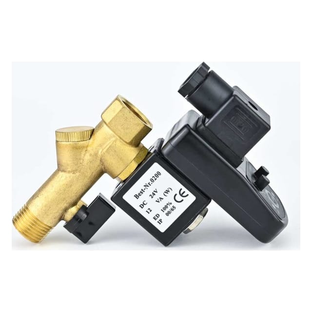 AUTO DRAIN WITH TIMER 1/2" 24 VDC COIL WITH ADAPTOR HK11 2 COVNA