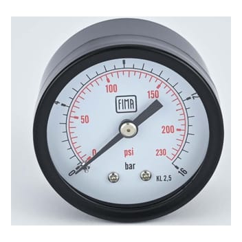 FIMA - F-PG-2-16-1/4B-BACK-BK