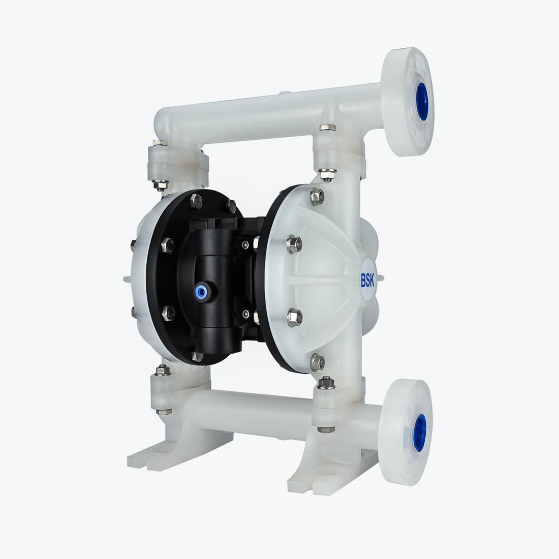1 Inch Side flange AODD Pumps BA25PP-PTT4-C - Polypropylene Body PTFE Diaphragm -BSK