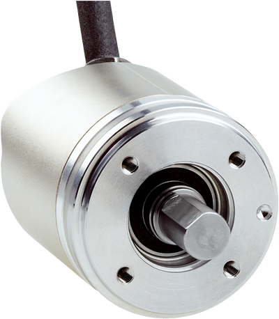 1084319 AHS36A - CANopen Motion Control Sensor, Solid shaft, Servo flange (16,384 (14 bit))