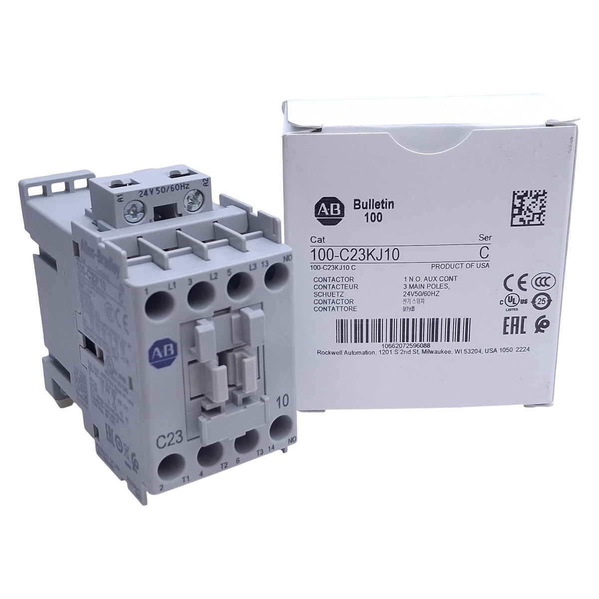 Allen-Bradley 100-C23KJ10 IEC Contactor