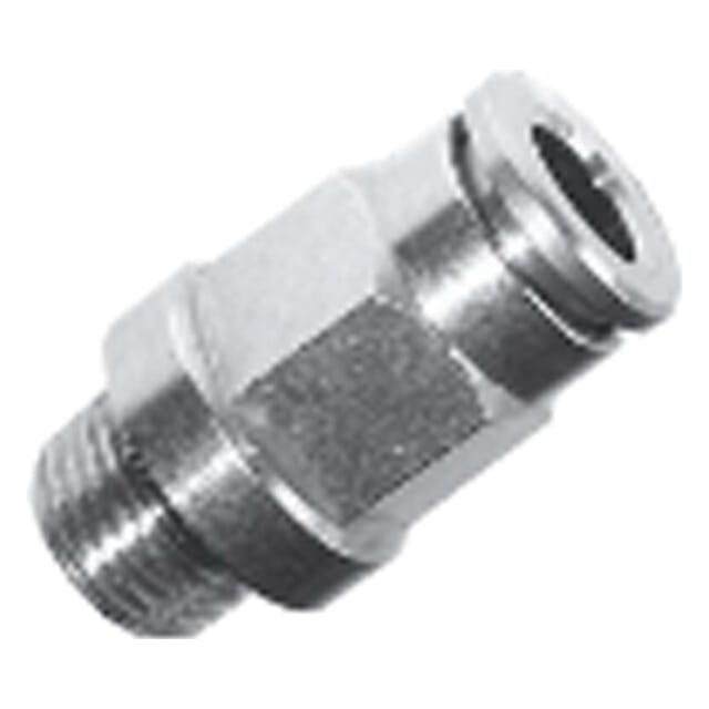 METALLIC STRAIGHT PUSHIN THREADED 1/8" X 6 MM A-CPT