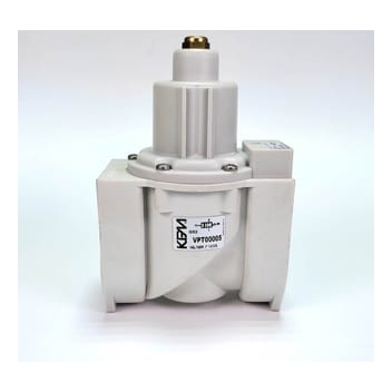 Food Grade Valve Pilot Operated 2/2 WAY D/A 1.5" Single Acting KPM