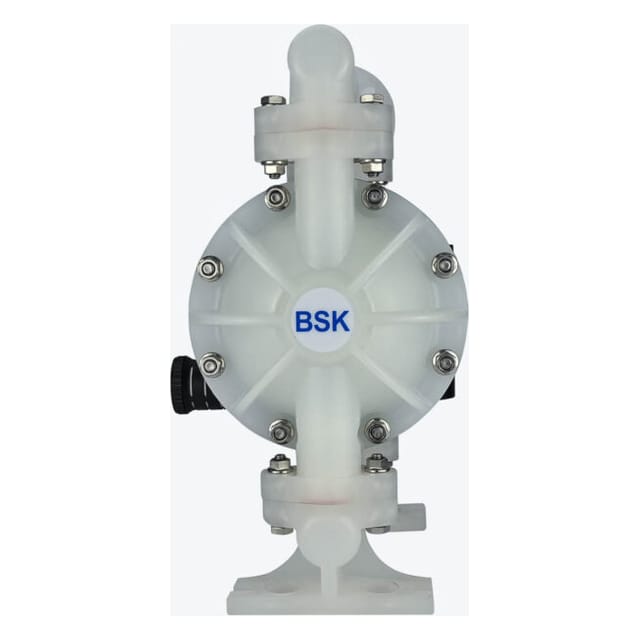 AODD-Pumps - BA25PP-PTT4-C - Polypropylene Body 1 Inch Side flange