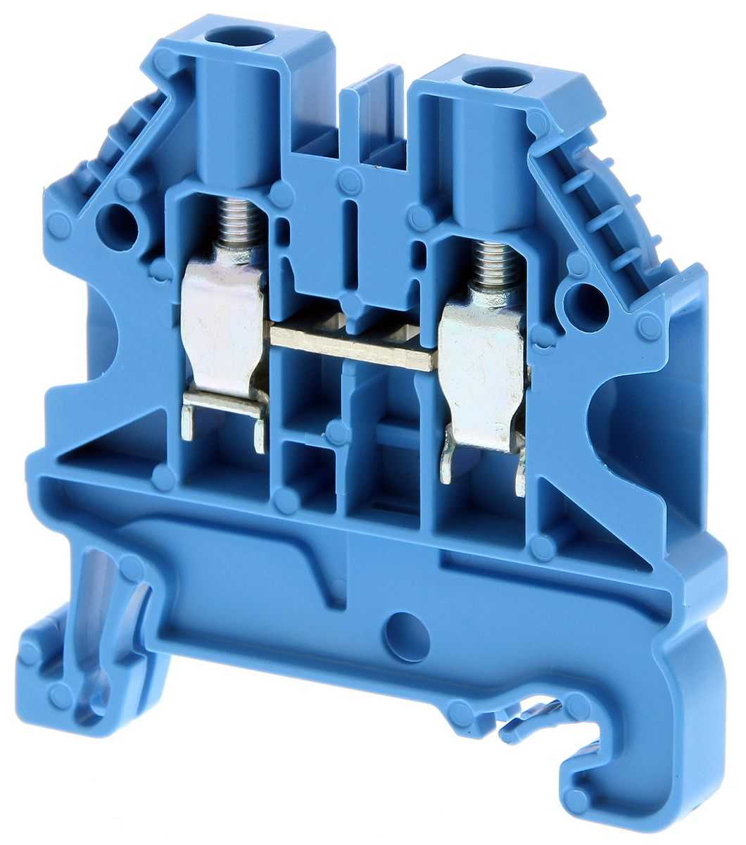 XW5T-S4.0-1.1-1BL Omron DIN Rail Terminal-Block